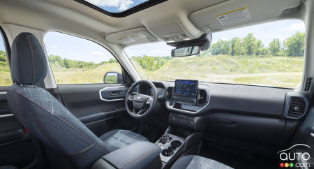 Ford Bronco Sport Heritage Edition 2023, intérieur